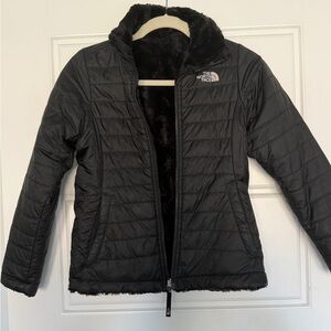 The North Face Black Faux Fur Lined Jacket